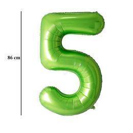 zold-5-szam-folia-lufi-86cm