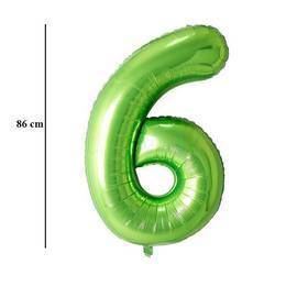 zold-6-szam-folia-lufi-86cm